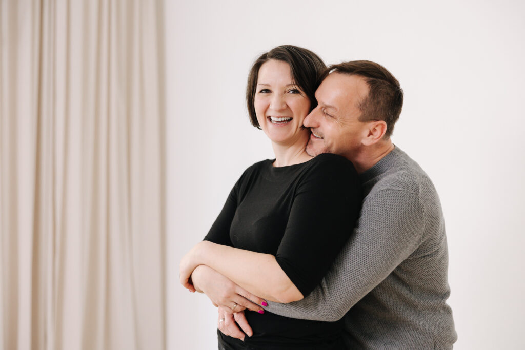 Sophie Pogats mit Mann
